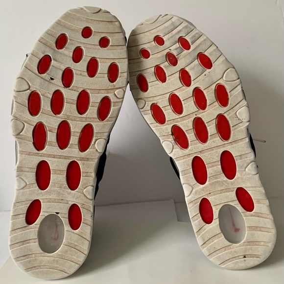 Nike Air Max Uptempo '95 Black White Red Size 9 - Picture 6 of 7